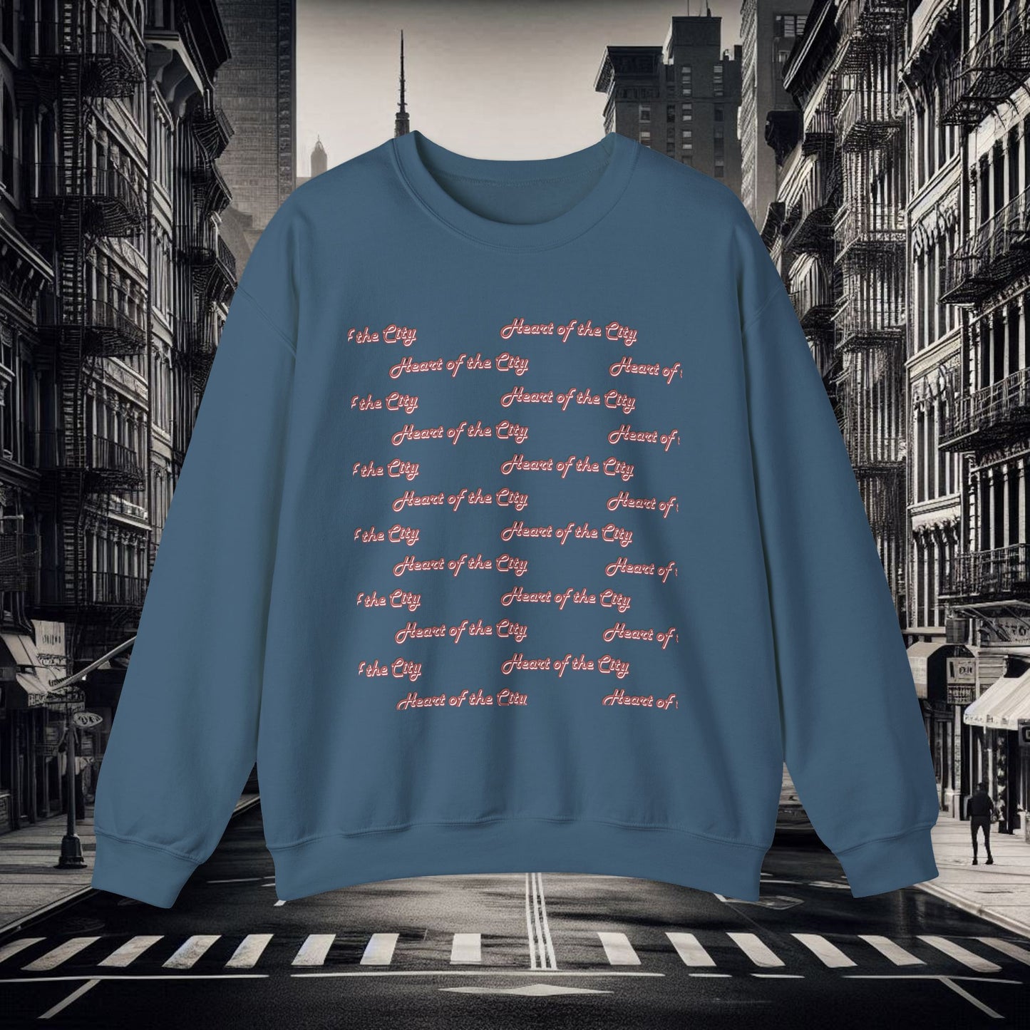 "Prints of the City" Crewneck