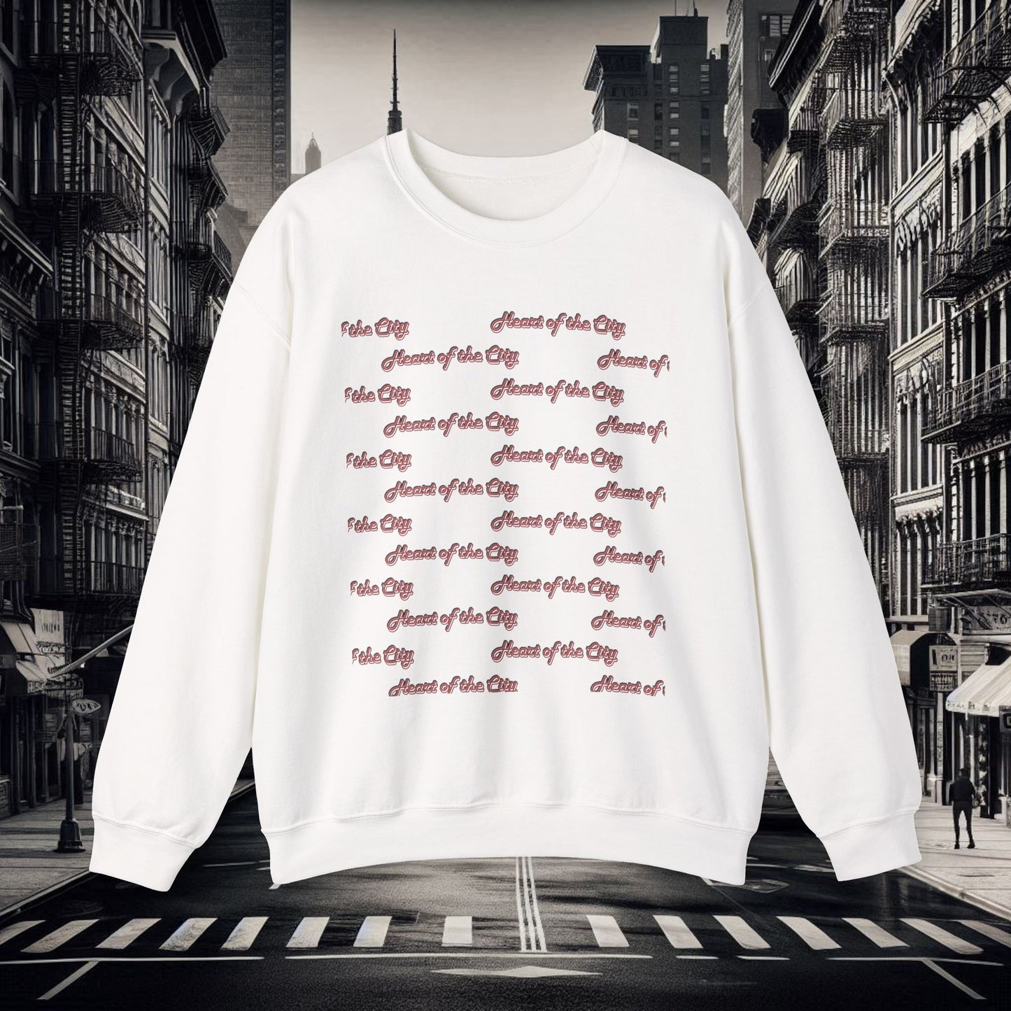 "Prints of the City" Crewneck