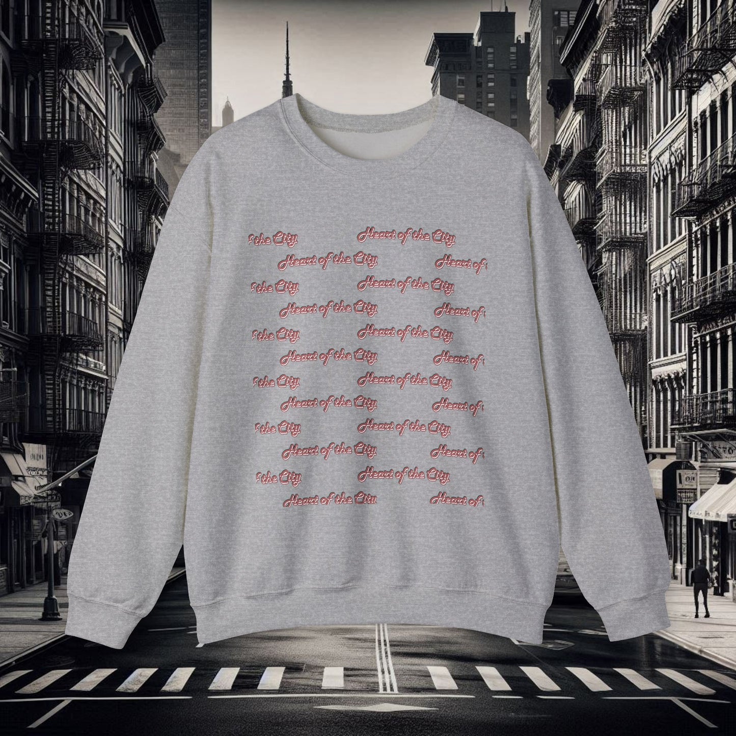 "Prints of the City" Crewneck