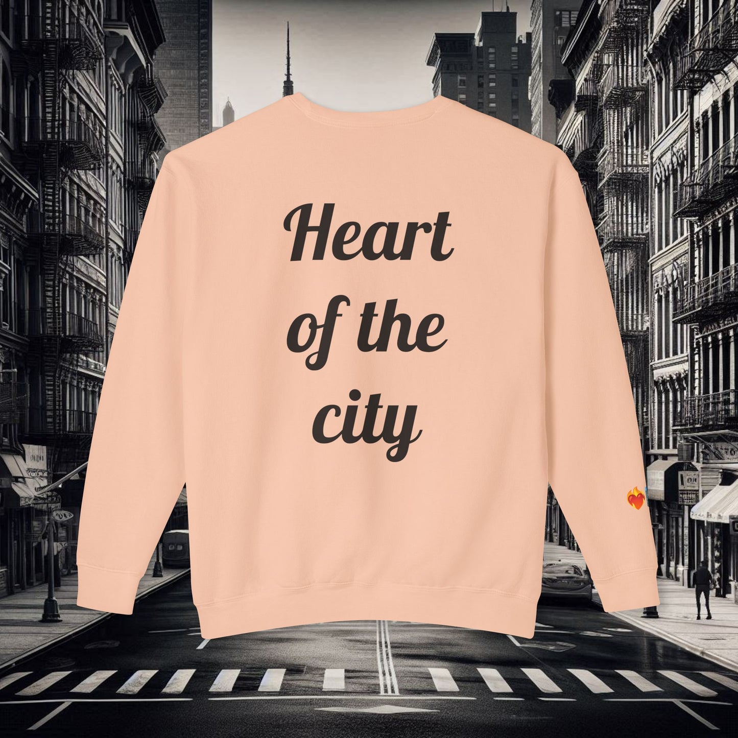 "Heart in Hand" Lightweight Crewneck.